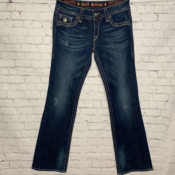 Rock Revival Denim - ROCK REVIVAL Janet Boot Cut Jeans 32